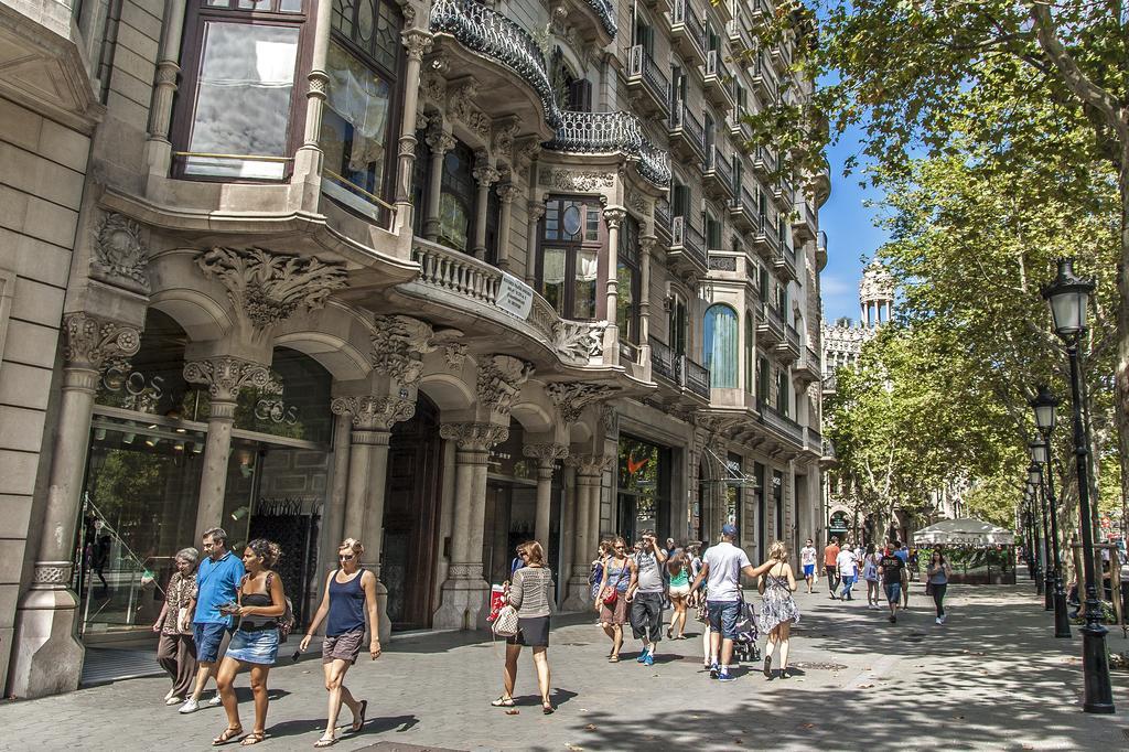 Habitat Apartments Barcelona Plaza Bagian luar foto