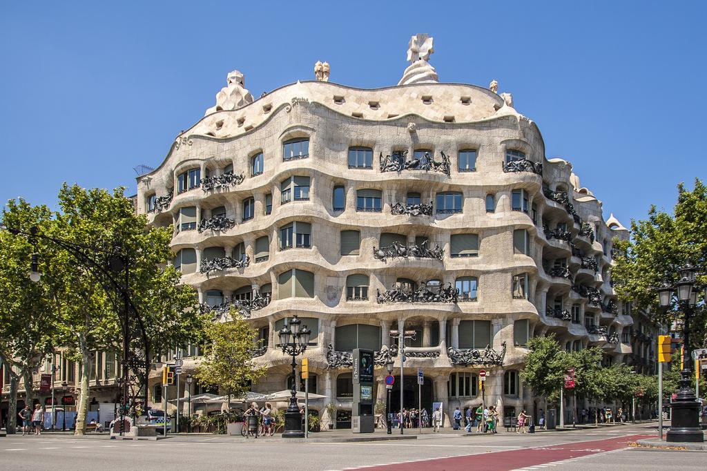 Habitat Apartments Barcelona Plaza Bagian luar foto