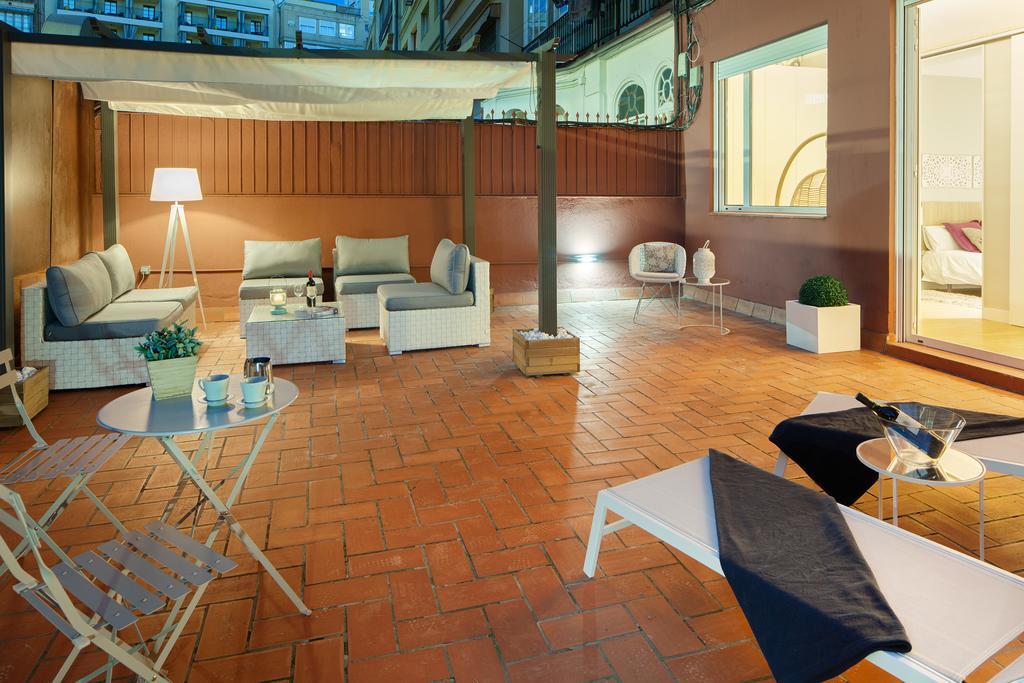 Habitat Apartments Barcelona Plaza Bagian luar foto