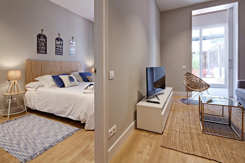 Habitat Apartments Barcelona Plaza Ruang foto